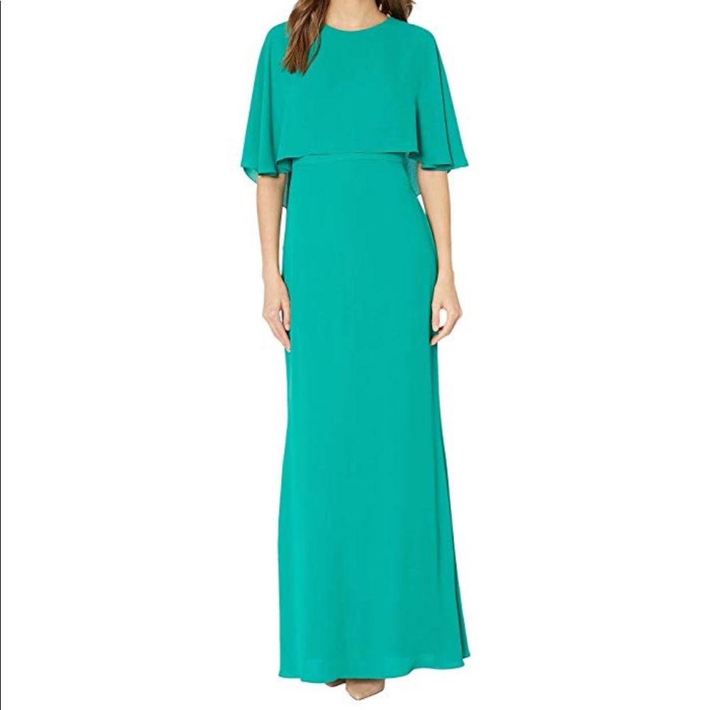 BCBGMAXAZRIA Gown (Kelly Green; size 6)
